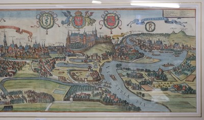 Lot 172 - Poland. Braun (G. & Hogenberg F.), Cracovia Metropolis Regni Poloniae, Cologne, 1617