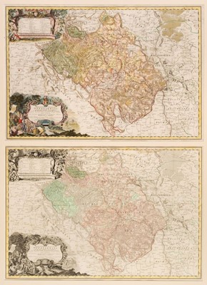 Lot 191 - Silesia. Homann (J. B. heirs of), Principatus Silesiae Oppaviensis, circa 1750