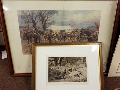 Lot 151 - Sporting prints. A mixed collection of 30 prints, mostly early 20th century