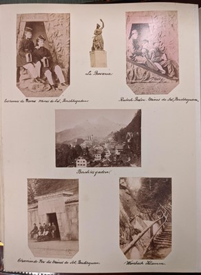 Lot 56 - Europe. Photograph album, c.1870-80, decorative binding by August Klein of Vienna