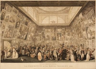 Lot 134 - Martini (Pietro Antonio, 1738-1797). The Exhibition of the Royal Academy, 1787