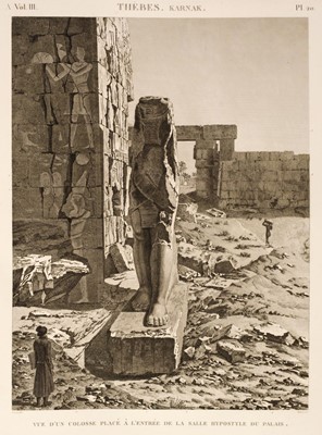 Lot 16 - Egypt. Description de l'Egypte, Antiquités volumes 3-4, 2nd edition, 1822
