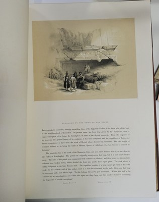 Lot 28 - Roberts (David). The Holy Land, volume 1 only, 1st edition, 1842