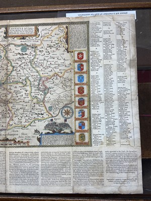 Lot 72 - Leicestershire. Speed (John), Leicester both Countye and Citie described, 1615