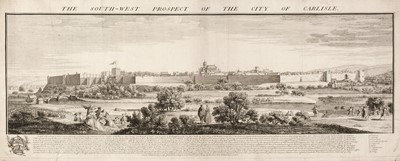 Lot 105 - Buck (S & N). The South-West Prospect of the City of Carlisle, 1745 and 2 others