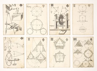 Lot 465 - Moxon (J., publisher). Geometrical Playing Cards, London, 1697