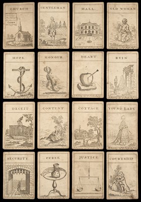 Lot 467 - Sketchley (James, publisher). New Invented Conversation Cards, 1770