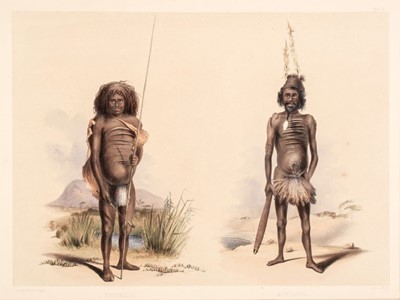 Lot 4 - Angas (George French).Thirteen plates from South Australia Illustrated, 1846-47