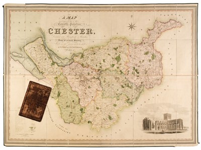 Lot 131 - Cheshire. Swire (W. & Hutchings W. F.), A Map of the County Palatine of Chester, 1830