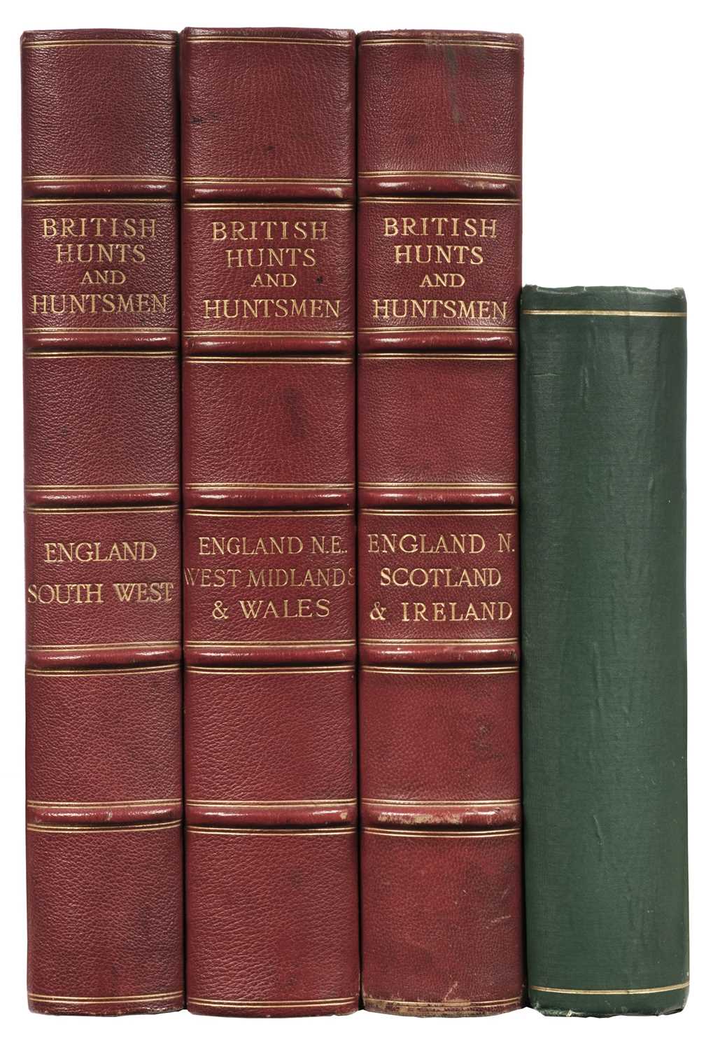 Lot 46 - British Hunts and Huntsmen, 3 volumes (of 4), 1908-1911