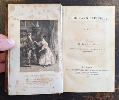 Lot 426 - Austen (Jane). Pride and Prejudice. A Novel, London: Richard Bentley, 1846