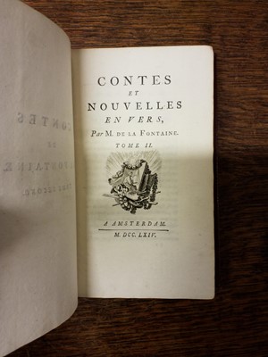 Lot 141 - La Fontaine (Jean de). Contes et nouvelles en vers, 1764