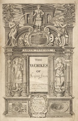 Lot 376 - Jonson (Benjamin). The Workes, 1640