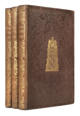 Lot 500 - Dickens (Charles). Master Humphrey's Clock, 3 volumes, 1st edition, 1840-41