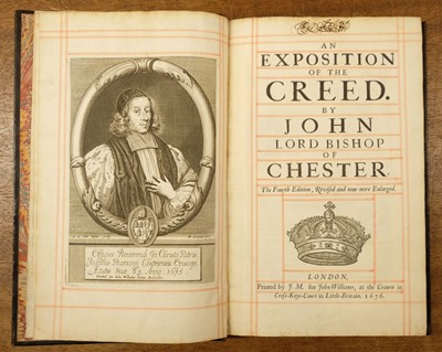 Lot 111 - Pearson (John). An Exposition of the Creed, 4th edition, 1676