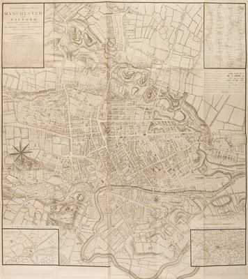 Lot 75 - Manchester. Laurent (C.), A Topographical Plan of Manchester and Salford..., 1793