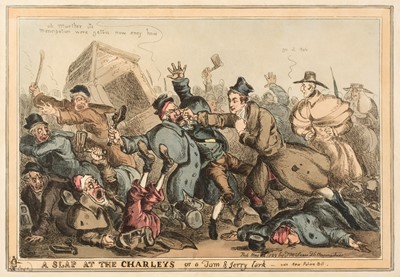 Lot 205 - Heath (William). Four caricatures, 1829