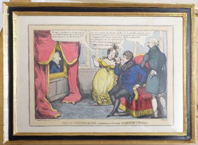 Lot 205 - Heath (William). Four caricatures, 1829