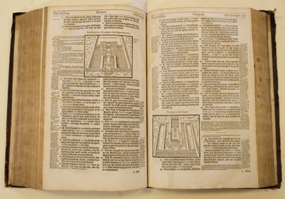 Lot 79 - Bible [English]. The Bible. Translated according to the Ebrew and Greeke, 1578