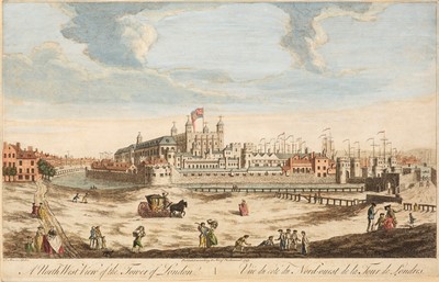 Lot 131 - London. Six vues d'optique of London, late 18th century
