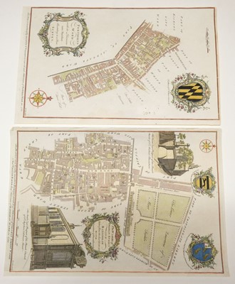 Lot 156 - London. Cole (B.), Ten London Ward Plans, circa 1755