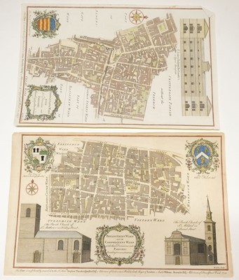 Lot 156 - London. Cole (B.), Ten London Ward Plans, circa 1755