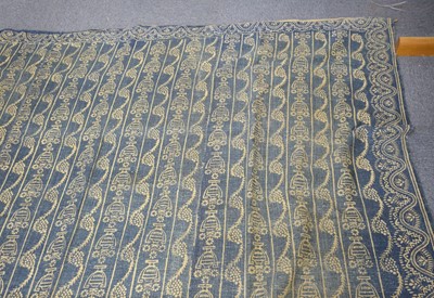 Lot 257 - Fabric. A large hand-loomed fabric panel, Continental, 18th century