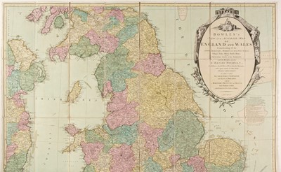 Lot 64 - England & Wales. Carington Bowles (publisher), Bowles's..., map of England and Wales, 1782