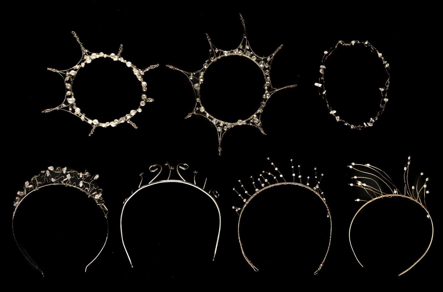 Lot 287 - Tiaras. A collection of 1920s/30s tiaras