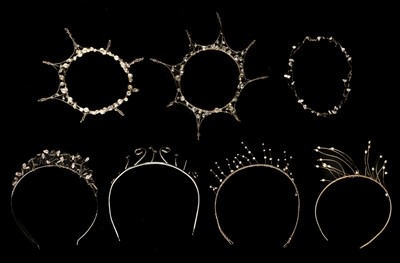 Lot 287 - Tiaras. A collection of 1920s/30s tiaras