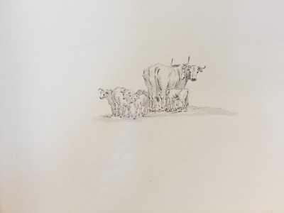 Lot 462 - Boggis (James Macdonald, 1806-1847). Album of rural sketches and drawings