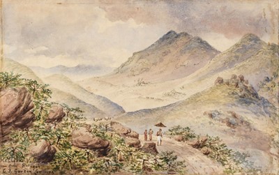 Lot 474 - Gordon-Cumming (Constance Frederica, 1837-1924). Kalebooka Valley seen from Relugas [Ceylon]
