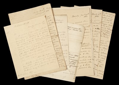 Lot 267 - Mulgrave (Earl of). Group of letters relating to Napoleon's planned invasion of England, 1803-4