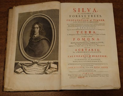 Lot 63 - Evelyn (John). Silva, or a Discourse of Forest-Trees, 4th edition, 1706