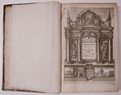 Lot 94 - Dugdale (William). Monasticon Anglicanum, 1718