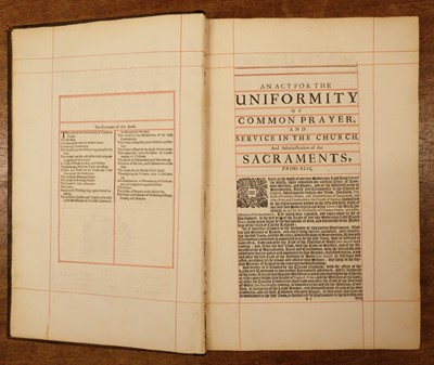 Lot 117 - Royal Binding. The Book of Common Prayer, and Administration of the Sacraments, 1687