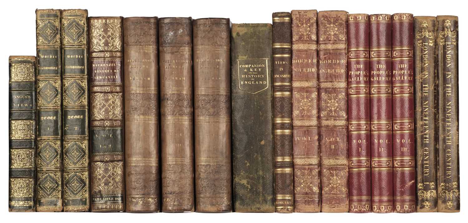 Lot 37 - Mackenzie (Eneas). A Descriptive Account of Newcastle upon Tyne, 1827, & 8 others