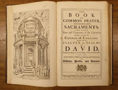 Lot 129 - Royal Binding. The Book of Common Prayer, and Administration of the Sacraments, 1723
