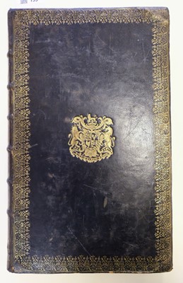 Lot 139 - Royal Binding. The Book of Common Prayer, and Administration of the Sacraments, 1754