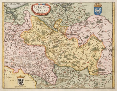 Lot 86 - Poland. Merian (M.). Polonia Regnum et Silesia Ducatus, circa 1638