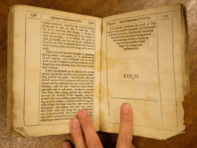 Lot 90 - Cartwright (Thomas). A Plaine Explanation of the Whole Revelation of Saint John, 1st edition, 1622