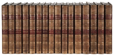 Lot 203 - Johnson (Samuel). The Works, & Boswell, Life of Johnson, 16 volumes, 1816, finely bound