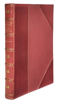 Lot 406 - Wheatley (Henry B.). Remarkable Bindings in the British Museum, 1889