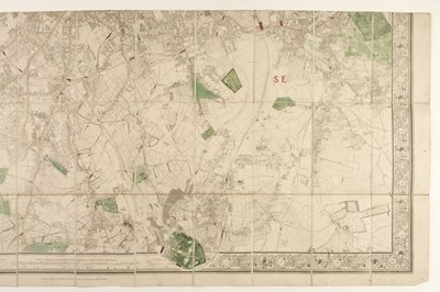 Lot 158 - London. Stanford (Edward, publisher), Stanford's Map of Modern London..., 1870