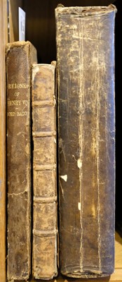 Lot 355 - Bacon (Francis). The Historie of the Reigne of King Henry the Seventh, 1641