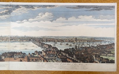 Lot 235 - London. Benning (R.), A View of London as it was in the year 1647, J. Boydell, 1756