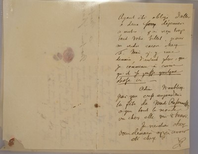 Lot 266 - Gentz (Friedrich von, 1764-1832). Substantial archive of autograph letters to Charles Stuart, 1801-4
