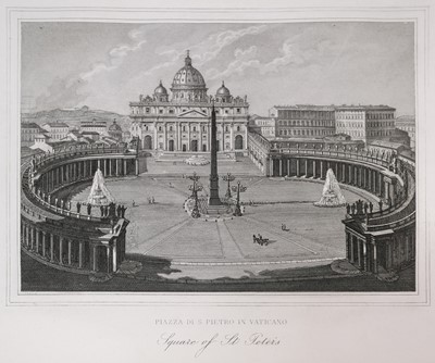 Lot 18 - Piale (Pietro, publisher). Nuova Collezione di 52 Principali Vedute di Roma, c.1869