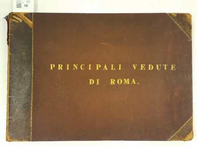 Lot 18 - Piale (Pietro, publisher). Nuova Collezione di 52 Principali Vedute di Roma, c.1869