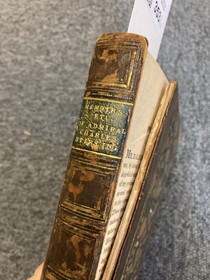 Lot 353 - Naval Manuscript book, 1823 and later